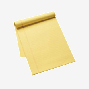 Q-Connect Ruled Stitch Bound Executive Pad 52 Leaves 104 Pages A4 Yellow (Pack of 10) KF01387 KF01387