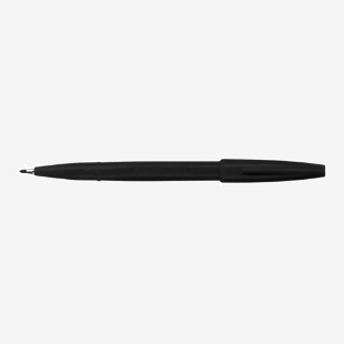 Pentel Sign Pen Fibre Tip Black (Pack of 12) S520-A PES520BK