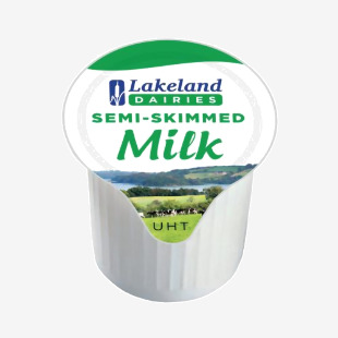 Lakeland Semi-Skimmed Milk Pots (Pack of 120) A07724 AU99486