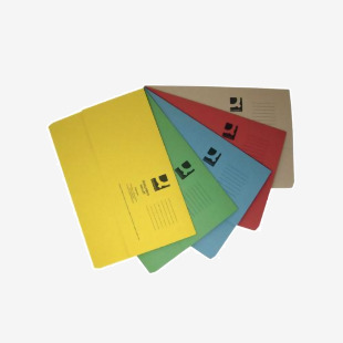 Q-Connect Document Wallets Foolscap Assorted (50 Pack) KF01490 KF01490