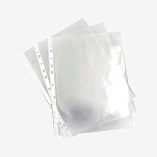 A4 Punched Pocket Clear 35 micron 270486 (Pack of 100) WX24001 WX24001