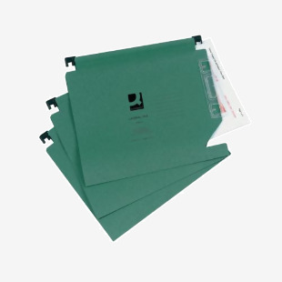 Q-Connect Lateral Files 275mm Green Pack of 25 KF01184 KF01184