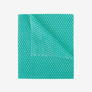 2Work Economy Cloth 420x350mm Green (Pack of 50) 2W08169 2W08169
