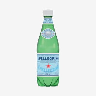 San Pellegrino Sparkling Natural Mineral Water 500ml Bottles (Pack of 12) 00051 NL00051