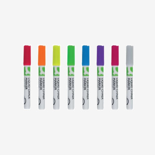 Q-Connect Chalk Markers Medium Tip Assorted (Pack of 8) KF16281 KF16281