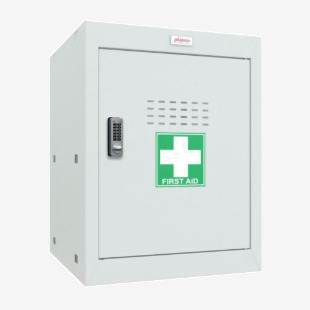 Phoenix MC Series MC0544GGE Size 2 Cube Locker in Light Grey with Electronic Lock MC0544GGE