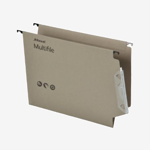 Rexel Multifile 330 Lateral File Manilla 15mm Green (Pack of 50) 78080 MS78080