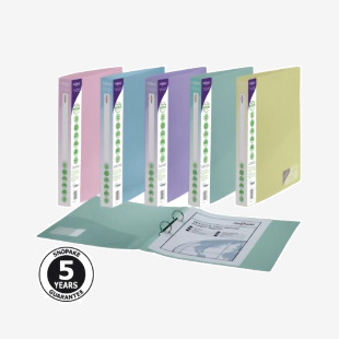 Snopake Reborn 225 A4 Ring Binder Assorted (Pack of 5) 15918 SK22354