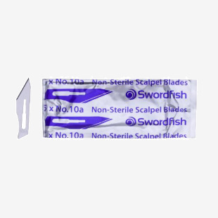 Swordfish Scalpel Blades No.10A (Box of 100) 43802 43802