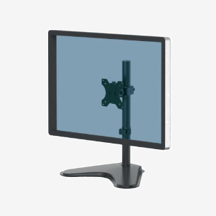 Fellowes Seasa Free Standing Single Monitor Arm Black 8049601 BB74868