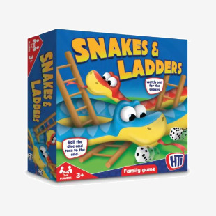 HTI Hasbro Snakes and Ladders Traditional Family Board Game 211 1374325 ABG43251