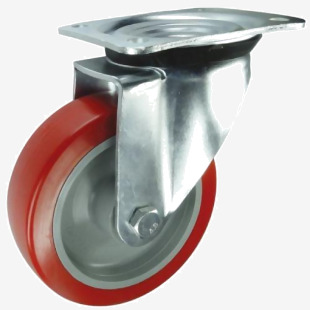 Castor, Swivel - Heavy Duty 125mm Dia. Poly Wheel 308534