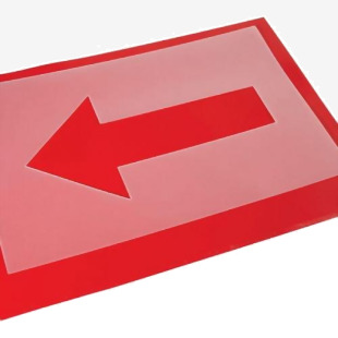 Prosolve Straight Arrow Stencil 12
