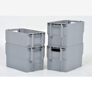 Postal Container Grey- Plastic Box To Carry Bulky Mail, Small Parcels 428955