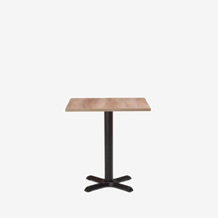 Phoenix Black Dining And 700mm Square Grey Nebraska Oak Mfc Top 432613