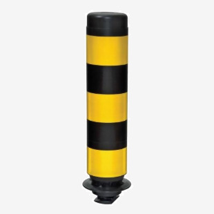 Traffic-Line Flexible Post Off-Highway - 460mmh - Reflective Sleeve - YellowBlack - No Base 435606