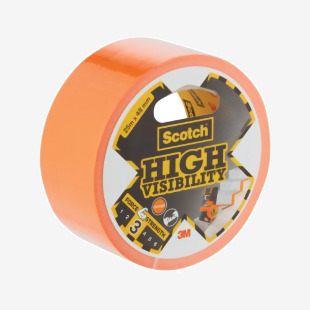 Scotch High Visibility Duct Tape Orange 25m x 48mm 7100205301 3M69692