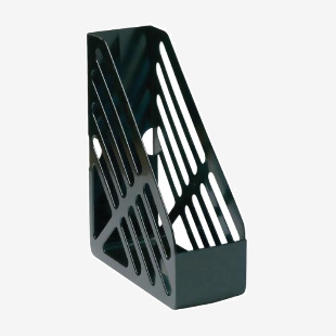 5 Star Magazine Rack File Foolscap Black 909248 FS909248