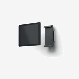 Durable Wall Tablet Stand 85x180x50mm Silver 893323 DB97965