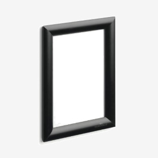 Durable Aluminium Snap Frame Notice Holder A5 Black 479501 DB74129