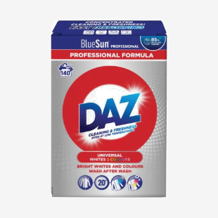 Daz Universal Whites and Colours Laundry Detergent Powder 140 Washes 8.4kg C011264 PX85090