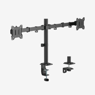 Contour Ergonomics Economy Dual Monitor Arm Black CE10181 CE10181