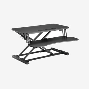 Contour Ergonomics Electric Premium SitStand Workstation Black CE10178 CE10178