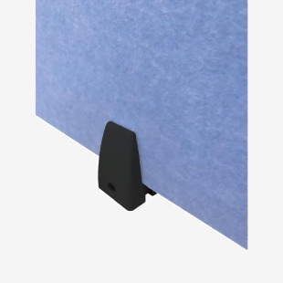 VOW Serrion Desk Edge Clamp Screen Holder for Single PET Desk Mounted Screen Black KF70128 KF70128