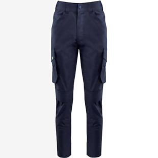 Arco Responsible Womens Navy Cargo Trousers with Kneepad Pockets 16R ARC12180