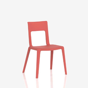 Nest Edge Stacking Cafe & Bistro Chair Red BR000338