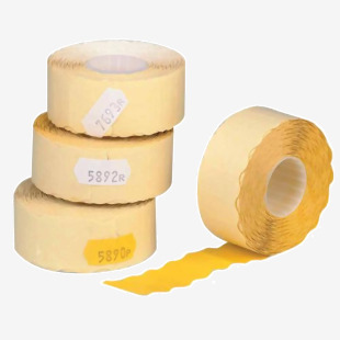 Avery Dennison Single-Line Price Marking Label Yellow 12x26mm (Pack of 15000) YR1226 AVYR1226