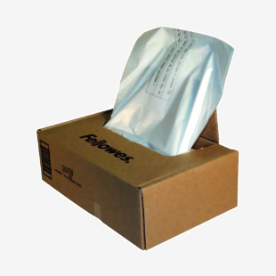 Fellowes 3605801 143 Litre Shredder Bags 50pk 25753J