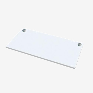 Fellowes Desktop White - 1400mm 32366J