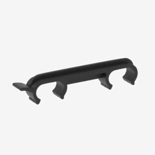 Teknik Office Conference Chair Joiner Accessory Black Plastic 1463