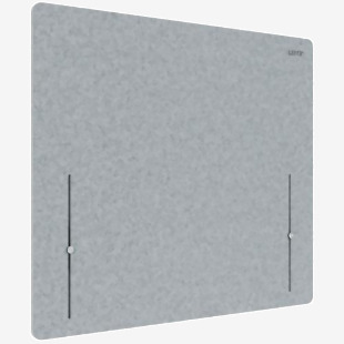 Modular, height adjustable personal desk screen. Create a calm, more focused workspace. 80x70cm privacy panel-reduce visual distractionsdampen noise. 61230085