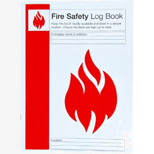 Safety First Aid Fire Safety Log Book Q4127