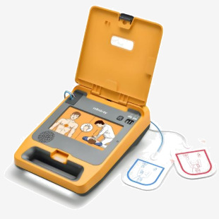 Mindray BeneHeart C1A Defibrillator - Fully Automatic AED (Voice-Guided CPR Instructions) A880