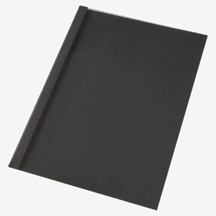 GBC IB451614 Black Leathergrain Thermal Binding Covers 21417J