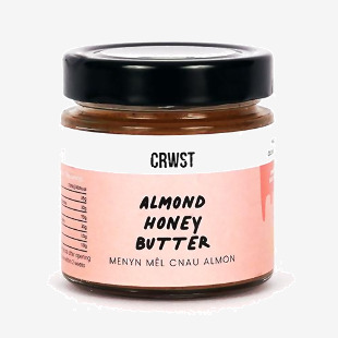 Crwst Almond Honey Butter 210g Pack of 6