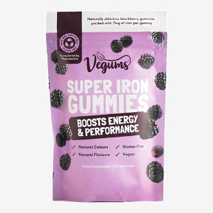 Vegums Super Iron 30 Gummies Pack of 10