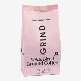 Grind Coffee Shelf Ready Grind Refill Pouch – Ground Bean (House Blend) 200g Pack of 6