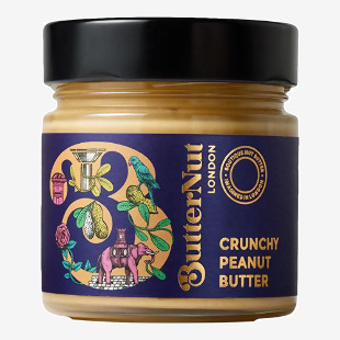 Butternut Of London Crunchy Peanut Butter 180G Pack of 10