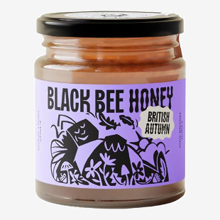 Black Bee Honey British Autumn Honey 227g Pack of 6