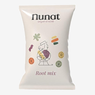 Nunat Root Mix Vegan Snacks 90g Pack of 21