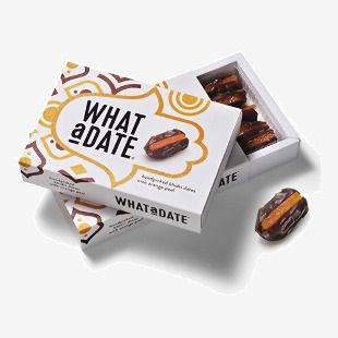 What a Date Orange Peel 200g Pack of 10