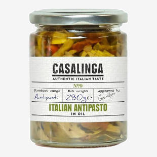 Casalinga Italian Antipasto in Oil 280g Pack of 12