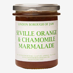 London Borough of Jam Seville Orange & Chamomile Marmalade 220g Pack of 6