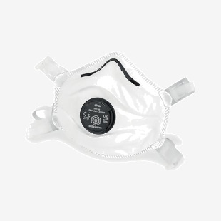 Beeswift FFP3 Moulded Valved Cup Respirator Mask White BS033 BSW27063