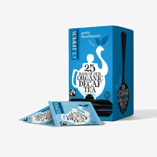 Clipper Fairtrade Everyday Organic Decaf Teabags (Pack of 25) 3027599 FC94318