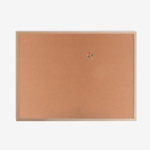 Cathedral Products 60cm x 80cm Cork Notice Board with Wooden Frame WALCO60